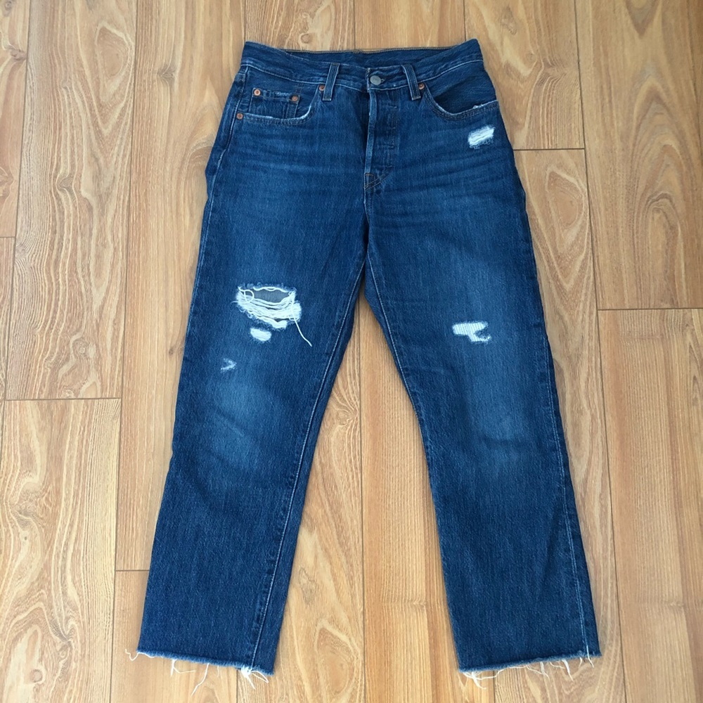 Levi's® 501® ORIGINAL CROPPED WOMEN'S JEANS